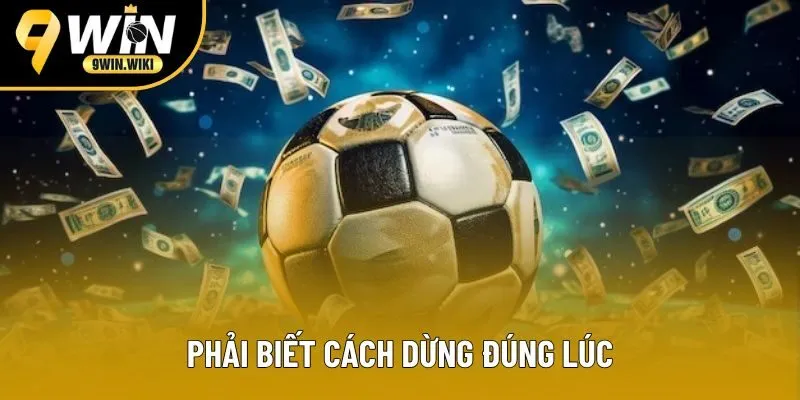 Phải biết cách dừng đúng lúc